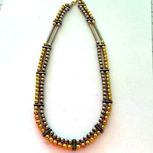 Two tone necklace